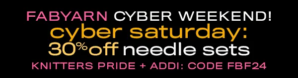 SUPER SATURDAY SALE AT FABULOUS YARN