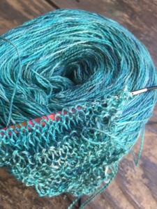 madeline tosh silk lace - Big Sur