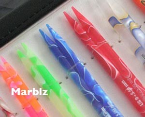 Marblz Needles sets from KNitters Pride