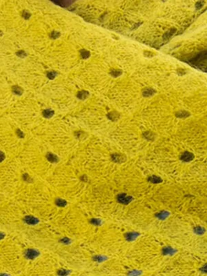 Blue Sky Knitkit - Aloe Wrap Detail