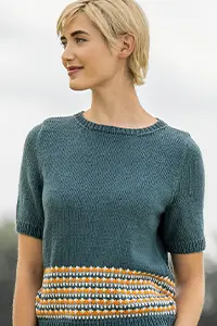 Blue Sky Knitkit Divisadero Tee