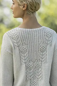 Blue Sky Knitkit - Pasadena Pullover Detail