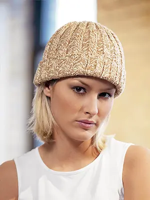 Blue Sky Kits - Organic Cotton Worsted - Two-Tone Hat