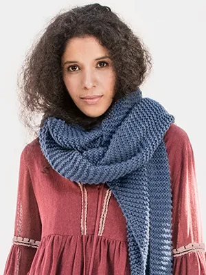 Blue Sky Knitkit - Waverly Wrap