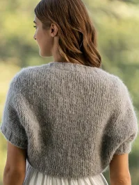 Blue Sky Knitkit Elma Shrug