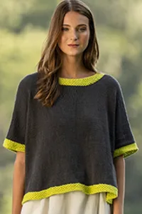 Blue Sky Knitkit Frances Ave Tee 2026 Learn Along