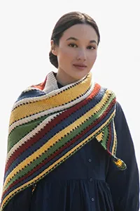 Blue Sky Knitkit Camp Ivanhoe Shawl