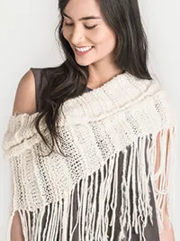 Blue Sky Fibers Knitkit kingston wrap