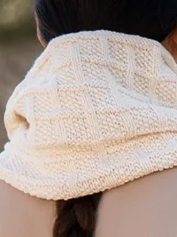 Blue Sky Knitkit - Porcelain Cowl Detail