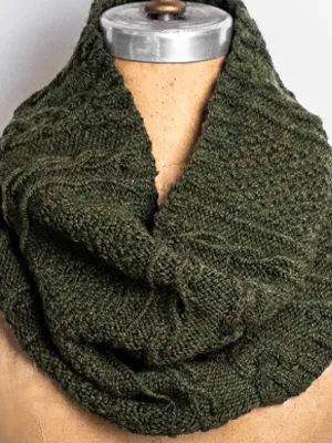 Blue Sky Kits - Woolstok Worsted - Royal Oak Cowl