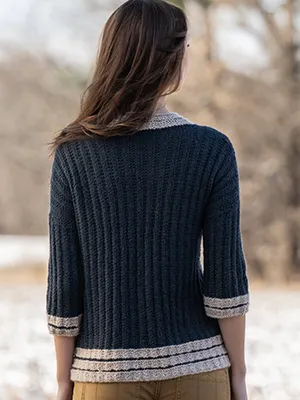 Blue Sky Kits - Baby Alpaca Sport - Scenic Sweater