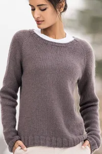 Blue Sky Fibers Knitkit Newton Pullover
