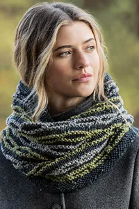 Blue Sky Fibers Knitkit Chain of Lakes Cowl