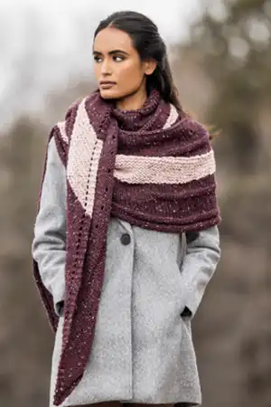 Blue Sky Knitkit - Kelso Wrap