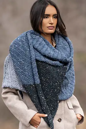 Blue Sky Knitkit - Madison Wrap