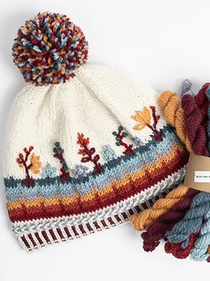 Blue Sky Flora Hat Fire and Ice