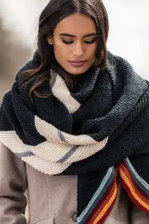 Blue Sky Knitkit - Marion Wrap