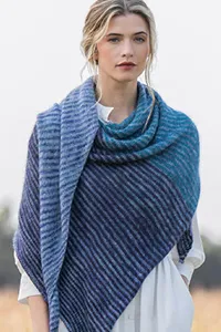 Blue Sky Fibers Knitkit seabreeze wrap