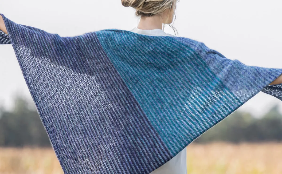 h2o★LE CIEL BLEU ★Tailored Wrap Knit Azure Cropped Cable Knit Turtleneck Sweater | Lime Lush Boutique