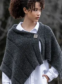Blue Sky Fibers Knitkit SAsha wrap