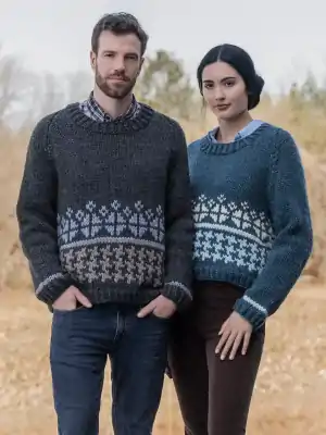 Blue Sky Knitkit - Swansboro Sweater