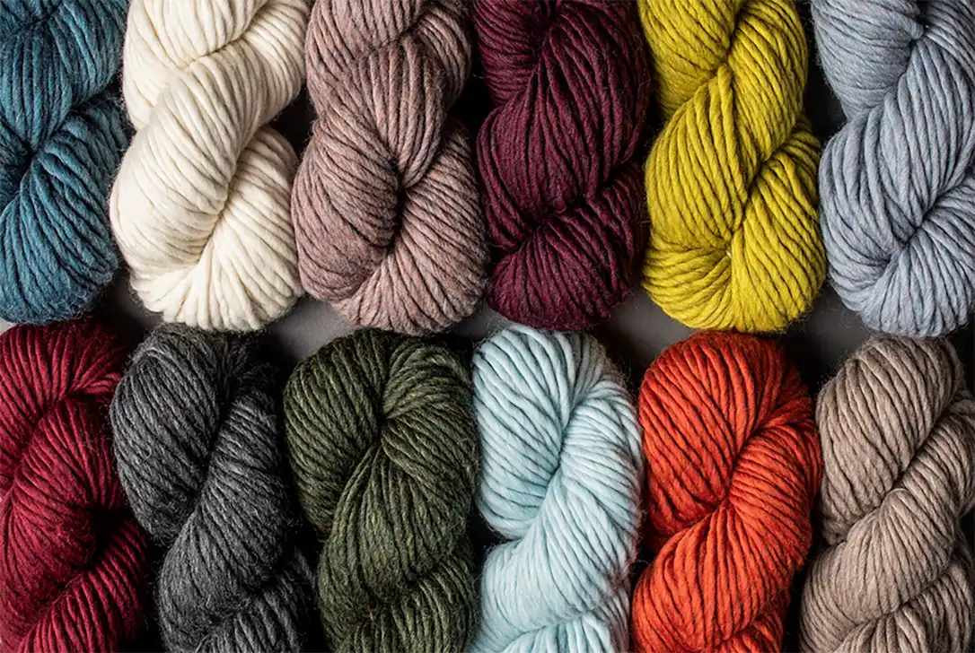 Rows Of Bright Skeins Of Wool Yarn For Knitting Classic Blue Color 2020  Stock Photo - Download Image Now - iStock
