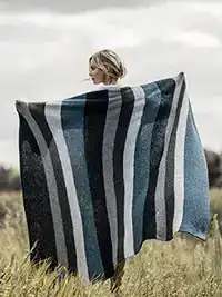 Blue Sky Fibers Knitkit:  HOME COLLECTION | BERKELEY BLANKET