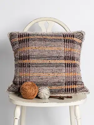 Blue Sky Knitkit - Brentwood Pillow