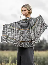 Blue Sky Kits - Woolstok Light - Tivoli Shawl