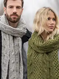 Blue Sky Fibers Knitkit Urbana Scarf
