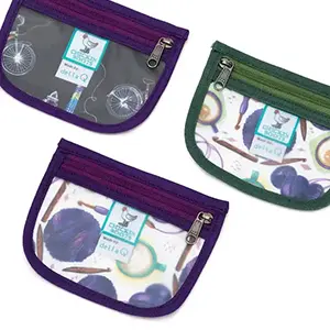 della Q Hanging Circular Needle Organizer - 142-1 - Fabric Print Collection  - Alva