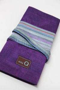Della Q Interchangeable Case 040 Purple Stripe