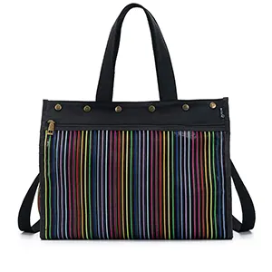 MAKERS MESH TOTE Rainbow - Black