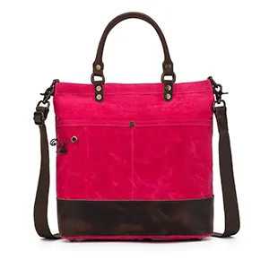 DELLA Makers Canvas Tote Vivid Rose