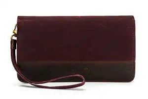 Della Q | Makers Canvas Wallet Red