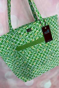 Della Q Willa Knitting Tote in Crawford