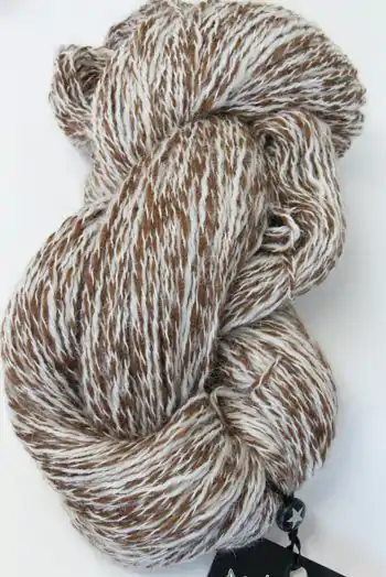 Alpaca Peruvian Tweed... in Chestnut White (PT105) 