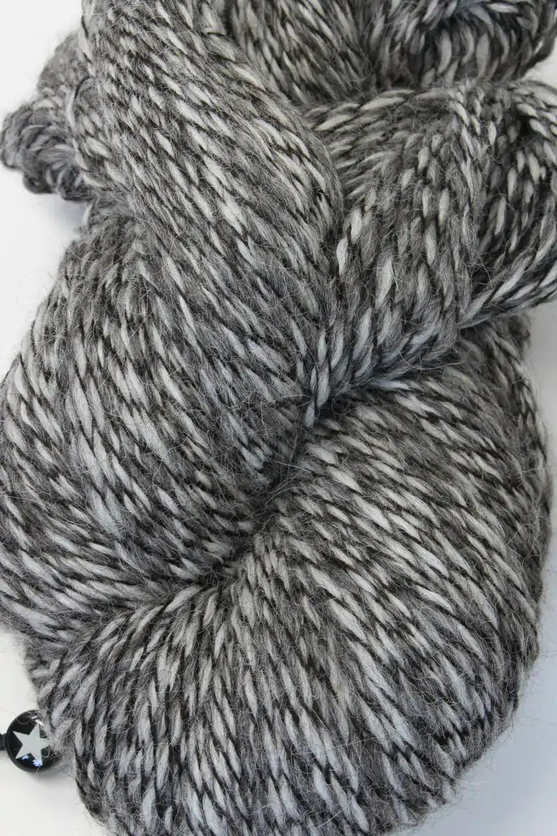 Galler Yarns Alpaca Peruvian Tweed in Brown/Black (PT107) at