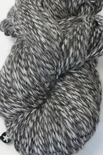 Undyed natural alpaca in Silver/Charcoal