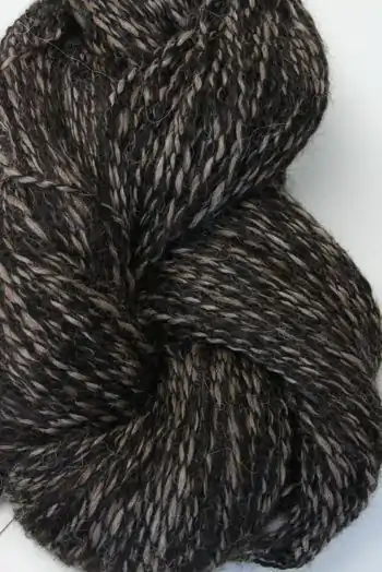 Fab Yarns Peruvian Alpaca Tweed Yarn in Pewter/Black (PT121)