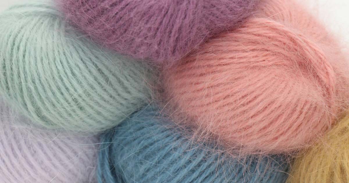 Belangor Angora Yarn: 100% French Cruelty Free Angora at Yarn