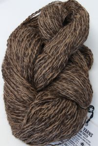 Galler Yarns Alpaca Peruvian Tweed in Brown/Black (PT107) at