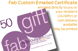 Email Gift Certificate Card