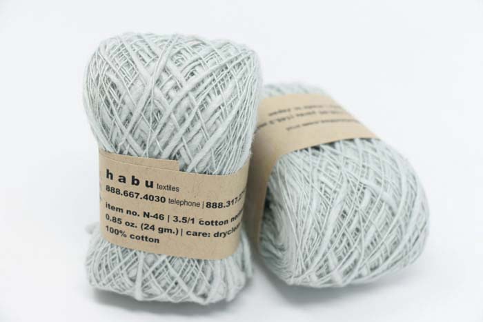 Habu Nerimaki Cotton Yarn Smoke (13)
