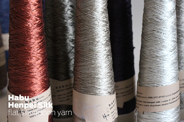 HABU Henpei Flat Silk Yarn N86