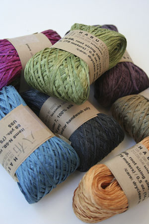 Habu Silk Ribbon Knitting Yarn