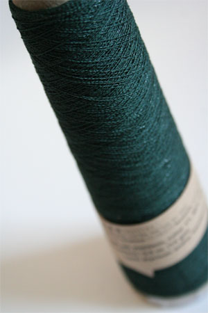 Habu Stainless Steel and Silk Yarn in Forest