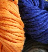 Blue Sky  Bulky Dyed Alpaca