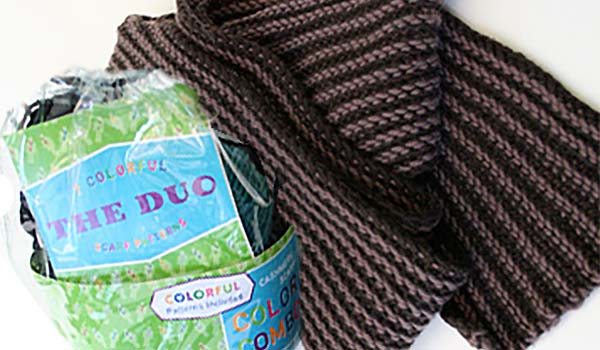 Jade Sapphire Cashmere Duo Scarf Kit