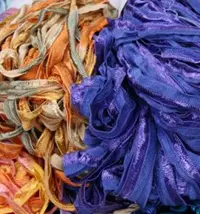mango moon silk ribbon